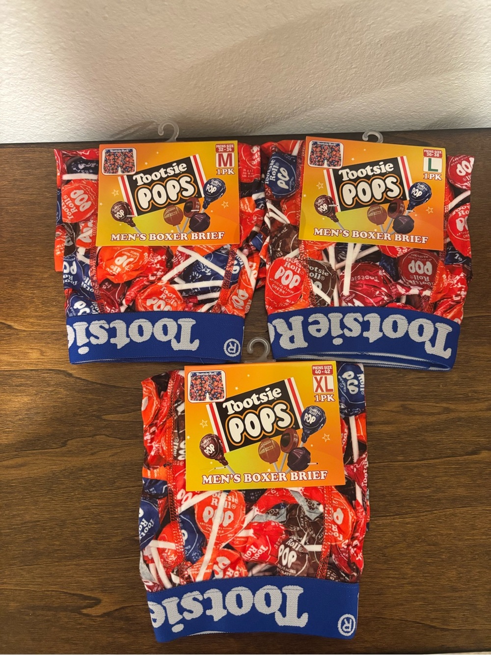 Tootsie Pops Men’s Boxer Briefs (1 piece- choose size)